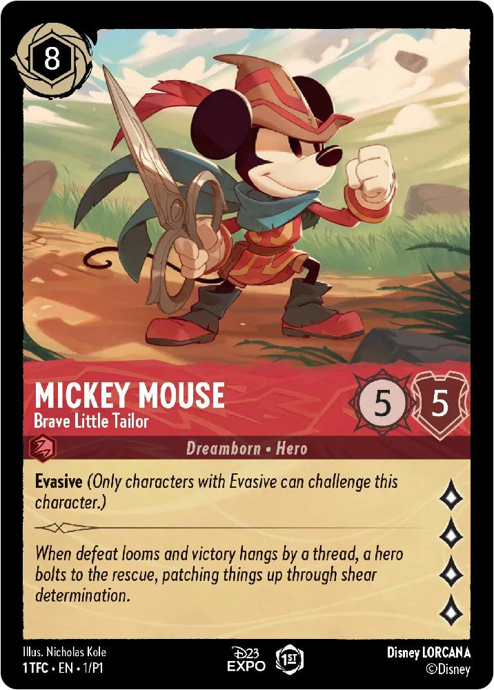 Mickey Mouse (1) [D23 Promos] | Deep Dive Games St. Marys