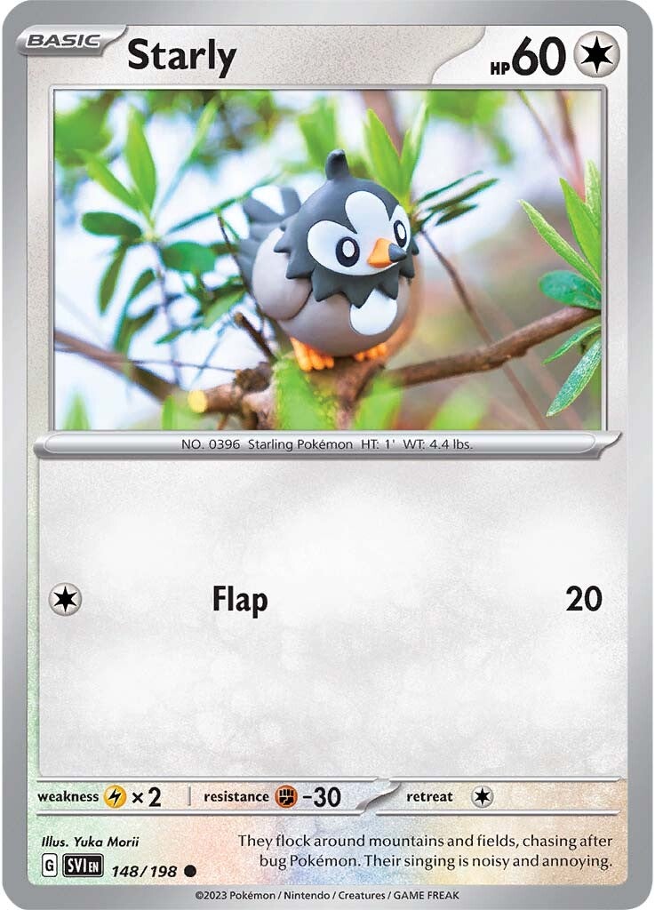 Starly (148/198) [Scarlet & Violet: Base Set] | Deep Dive Games St. Marys