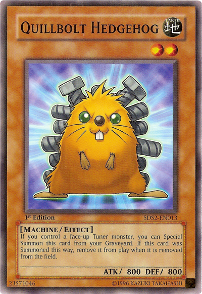Quillbolt Hedgehog [5DS2-EN013] Common | Deep Dive Games St. Marys