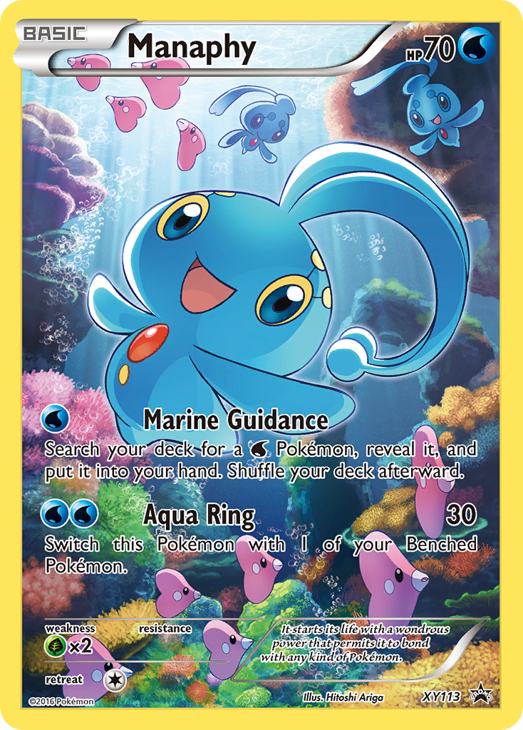Manaphy (XY113) [XY: Black Star Promos] | Deep Dive Games St. Marys