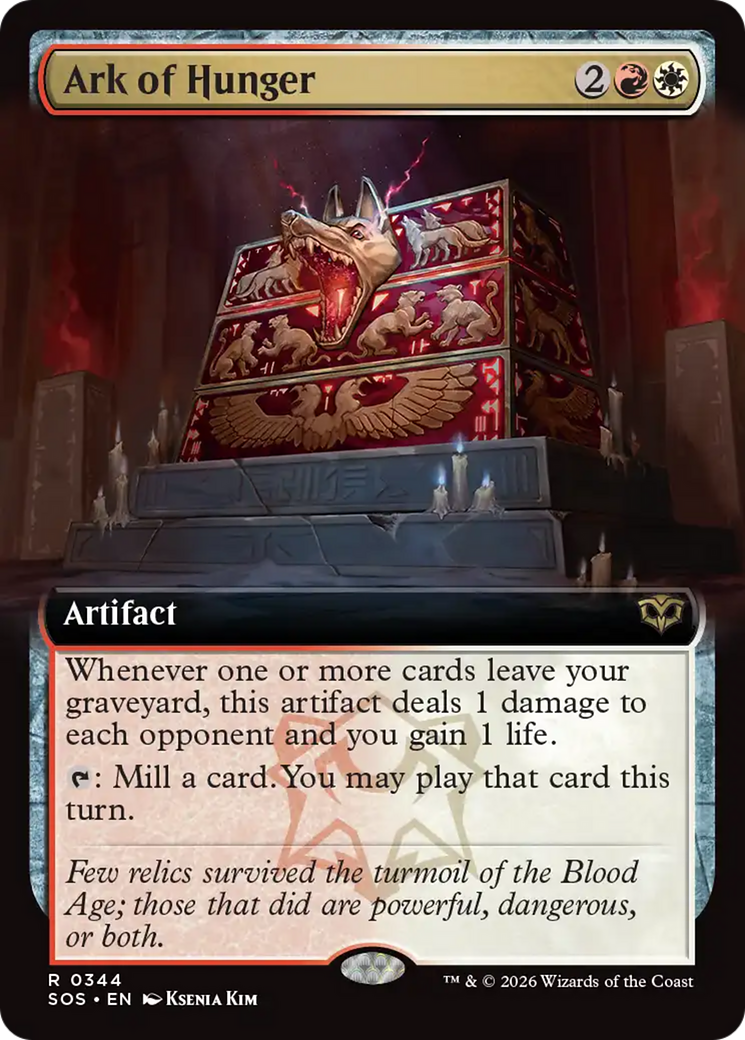 Ark of Hunger (Extended Art) [Secrets of Strixhaven] | Deep Dive Games St. Marys