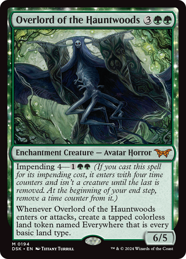 Overlord of the Hauntwoods [Duskmourn: House of Horror] | Deep Dive Games St. Marys
