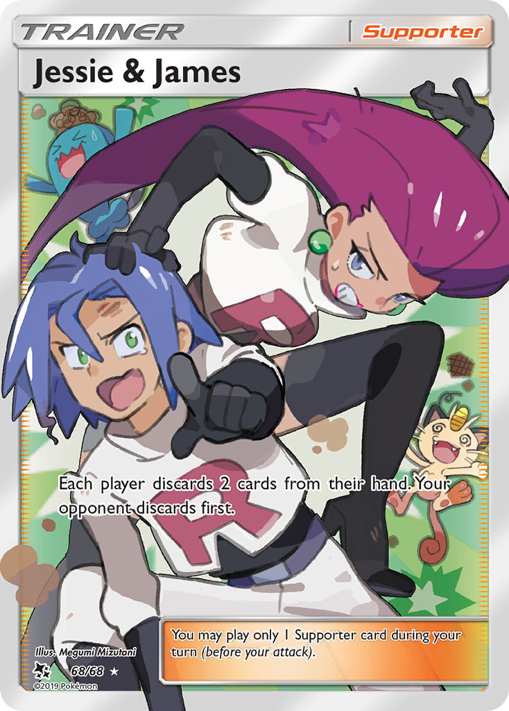 Jessie & James (68/68) [Sun & Moon: Hidden Fates] | Deep Dive Games St. Marys