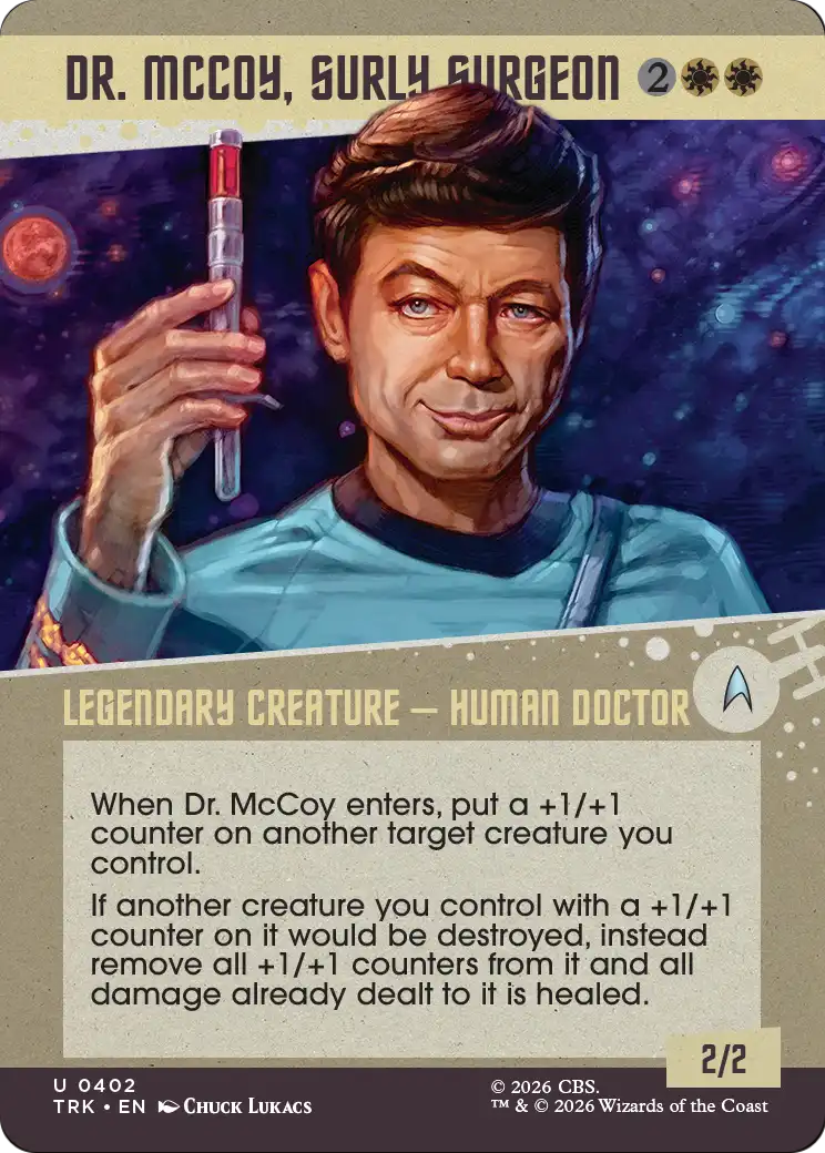 Dr. McCoy, Surly Surgeon (Showcase) [Star Trek] | Deep Dive Games St. Marys