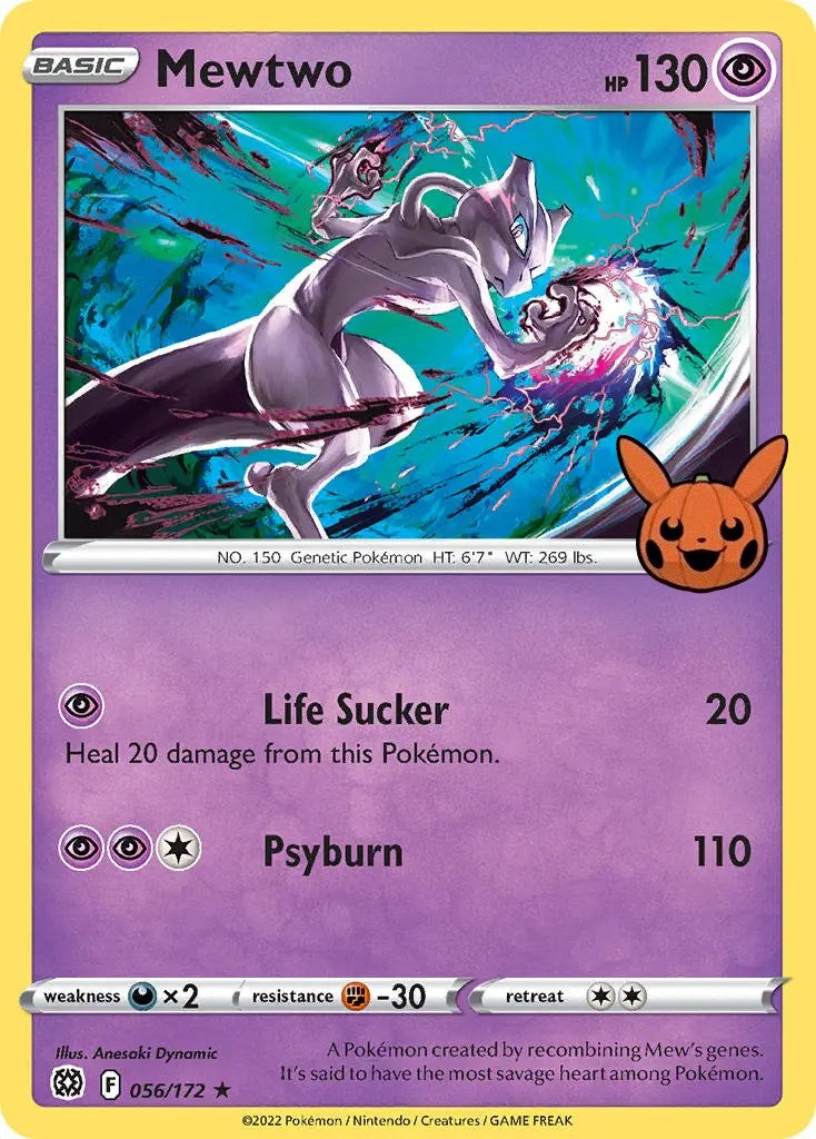 Mewtwo (056/172) [Trick or Trade] | Deep Dive Games St. Marys