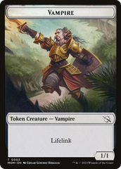Vampire // Horse Double-Sided Token [The List] | Deep Dive Games St. Marys
