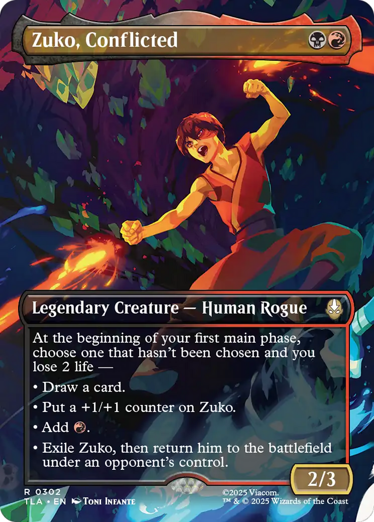 Zuko, Conflicted (Borderless) [Avatar: The Last Airbender] | Deep Dive Games St. Marys
