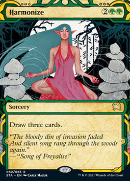 Harmonize (Foil Etched) [Strixhaven: Mystical Archive] | Deep Dive Games St. Marys