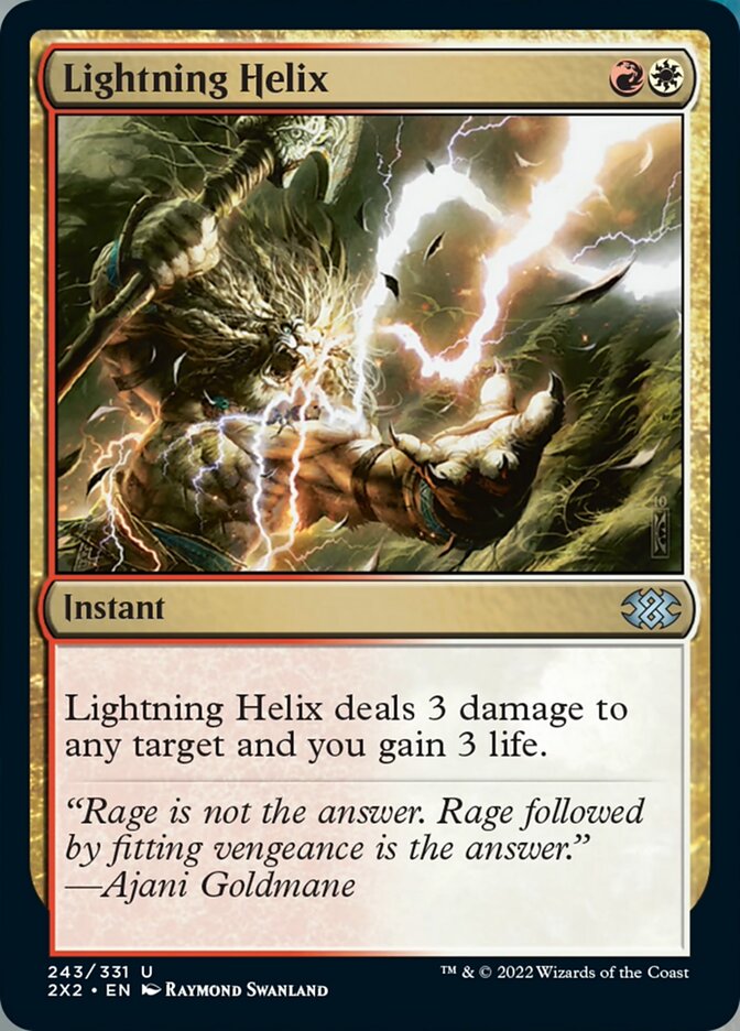 Lightning Helix [Double Masters 2022] | Deep Dive Games St. Marys