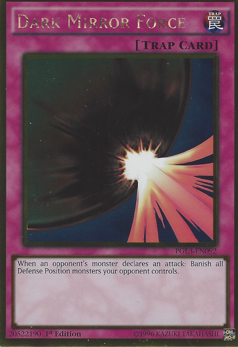 Dark Mirror Force [PGL3-EN092] Gold Rare | Deep Dive Games St. Marys
