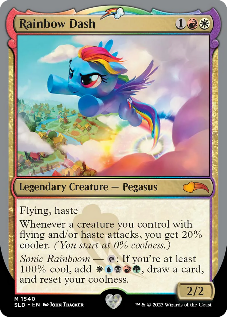Rainbow Dash [Secret Lair Drop Series] | Deep Dive Games St. Marys
