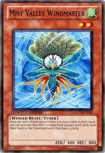 Mist Valley Windmaster [GLD3-EN033] Common | Deep Dive Games St. Marys