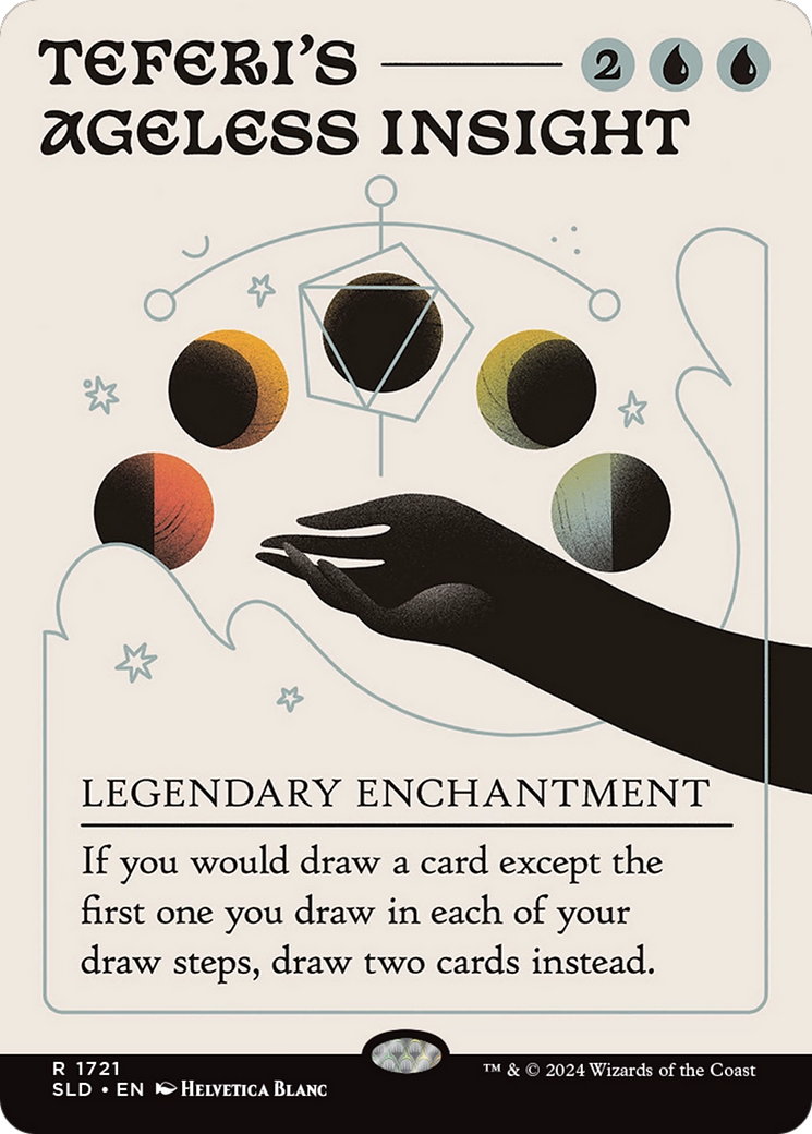 Teferi's Ageless Insight (Rainbow Foil) [Secret Lair Drop Series] | Deep Dive Games St. Marys