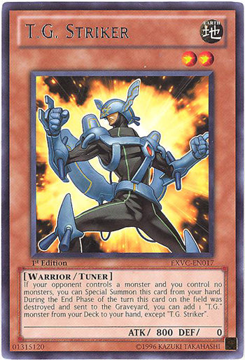 T.G. Striker [EXVC-EN017] Rare | Deep Dive Games St. Marys