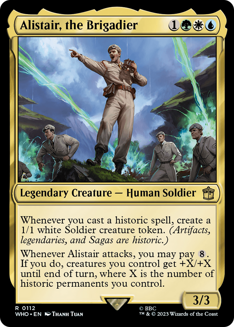 Alistair, the Brigadier [Doctor Who] | Deep Dive Games St. Marys