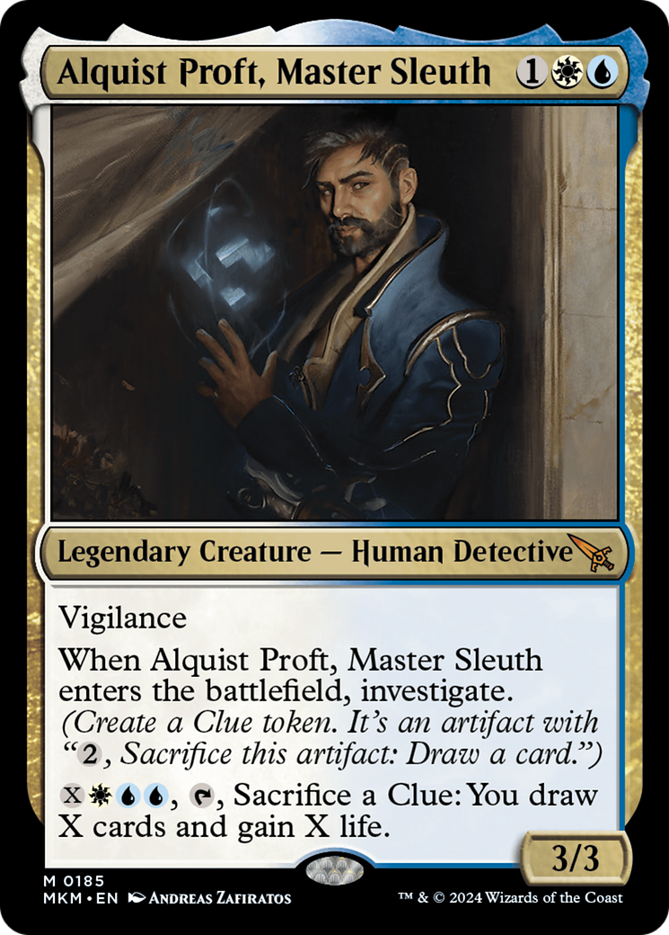 Alquist Proft, Master Sleuth [Murders at Karlov Manor] | Deep Dive Games St. Marys