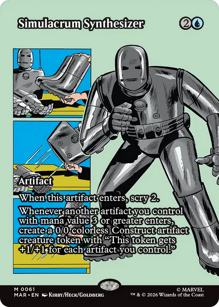 Simulacrum Synthesizer (Borderless) [Marvel Universe: Eternal-Legal] | Deep Dive Games St. Marys