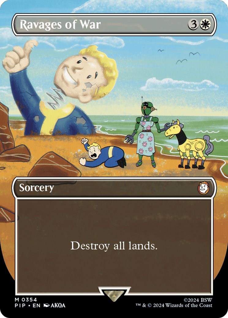 Ravages of War (Borderless) [Fallout] | Deep Dive Games St. Marys