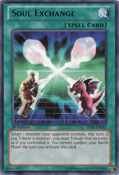 Soul Exchange [BP01-EN041] Rare | Deep Dive Games St. Marys