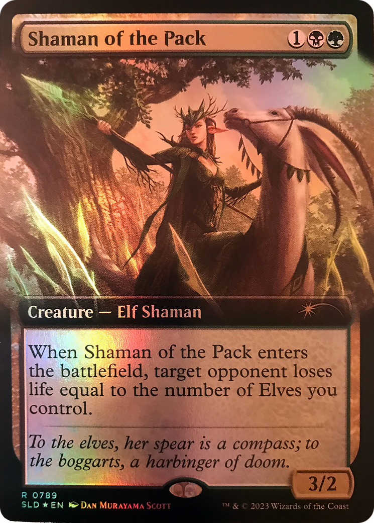 Shaman of the Pack (Extended Art) [Secret Lair Drop Series] | Deep Dive Games St. Marys