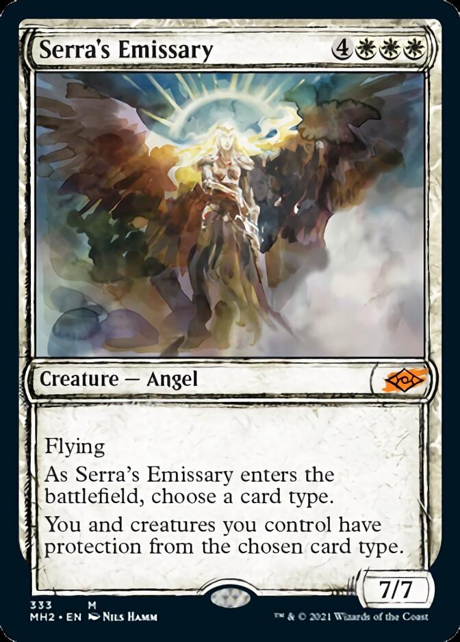 Serra's Emissary (Sketch) [Modern Horizons 2] | Deep Dive Games St. Marys