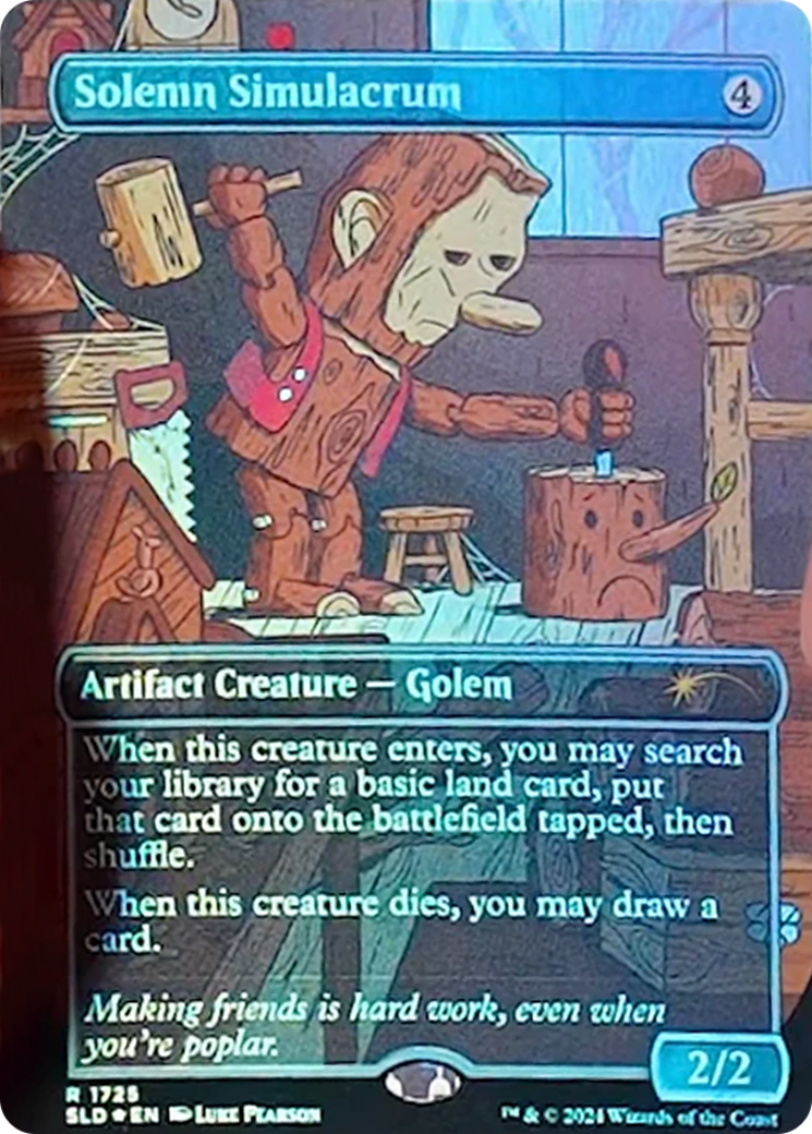 Solemn Simulacrum (1725) [Secret Lair Drop Series] | Deep Dive Games St. Marys