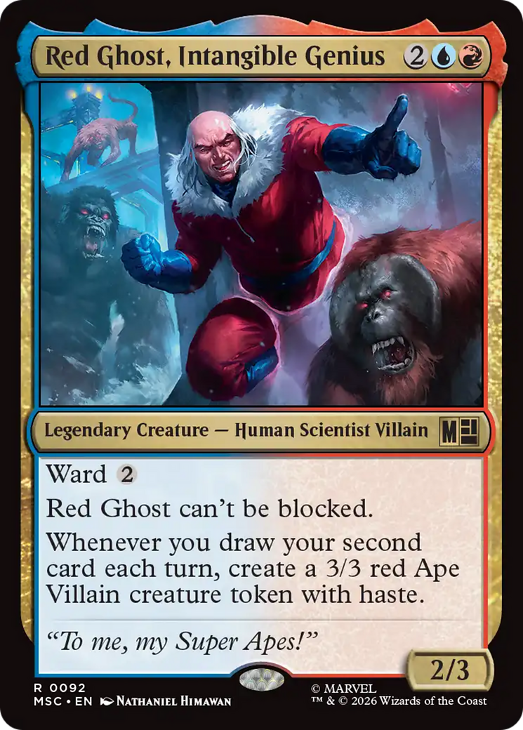 Red Ghost, Intangible Genius [Marvel Super Heroes Commander] | Deep Dive Games St. Marys