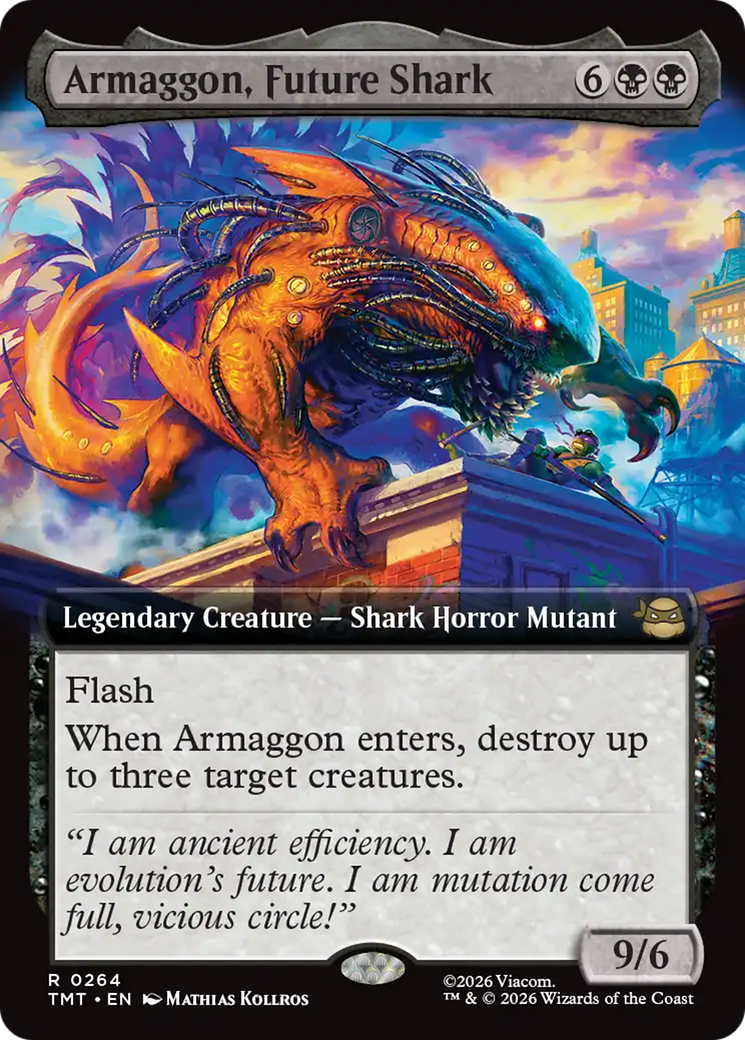 Armaggon, Future Shark (Extended Art) [Teenage Mutant Ninja Turtles] | Deep Dive Games St. Marys