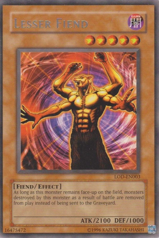 Lesser Fiend [LOD-EN003] Rare | Deep Dive Games St. Marys