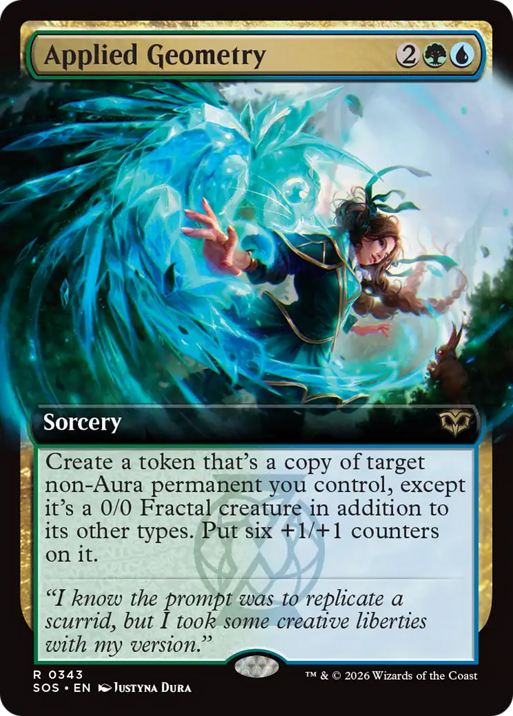 Applied Geometry (Extended Art) [Secrets of Strixhaven] | Deep Dive Games St. Marys