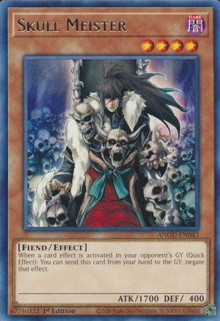 Skull Meister (Collector's Rare) [ANGU-EN043] Collector's Rare | Deep Dive Games St. Marys