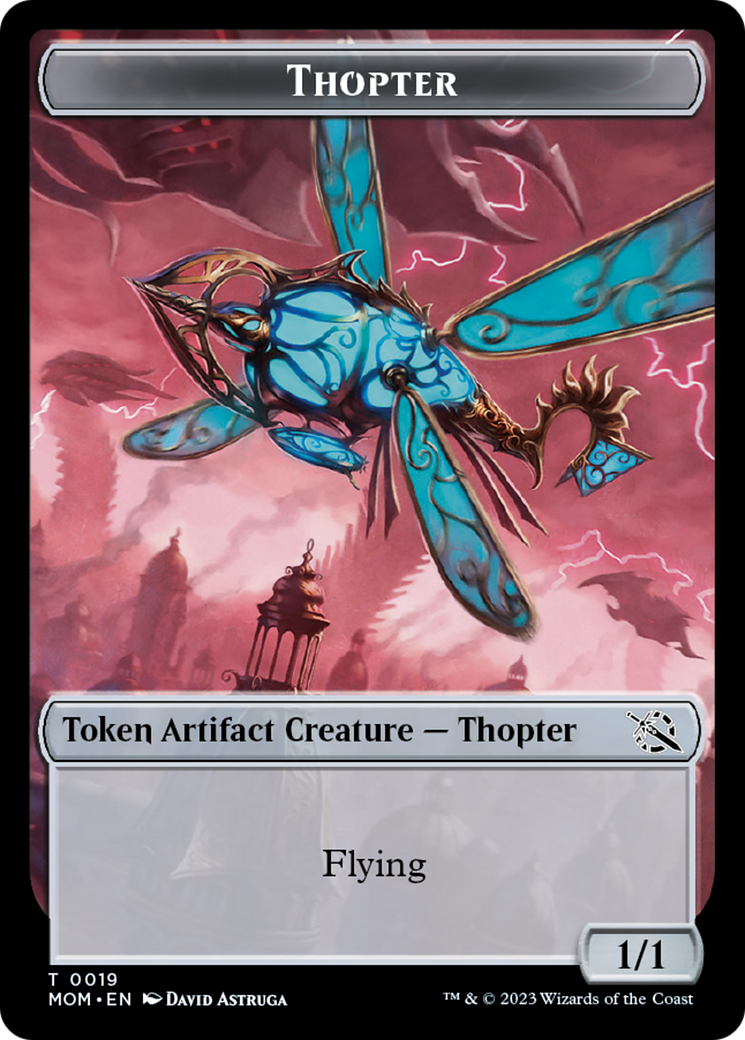 Thopter Token [March of the Machine Tokens] | Deep Dive Games St. Marys