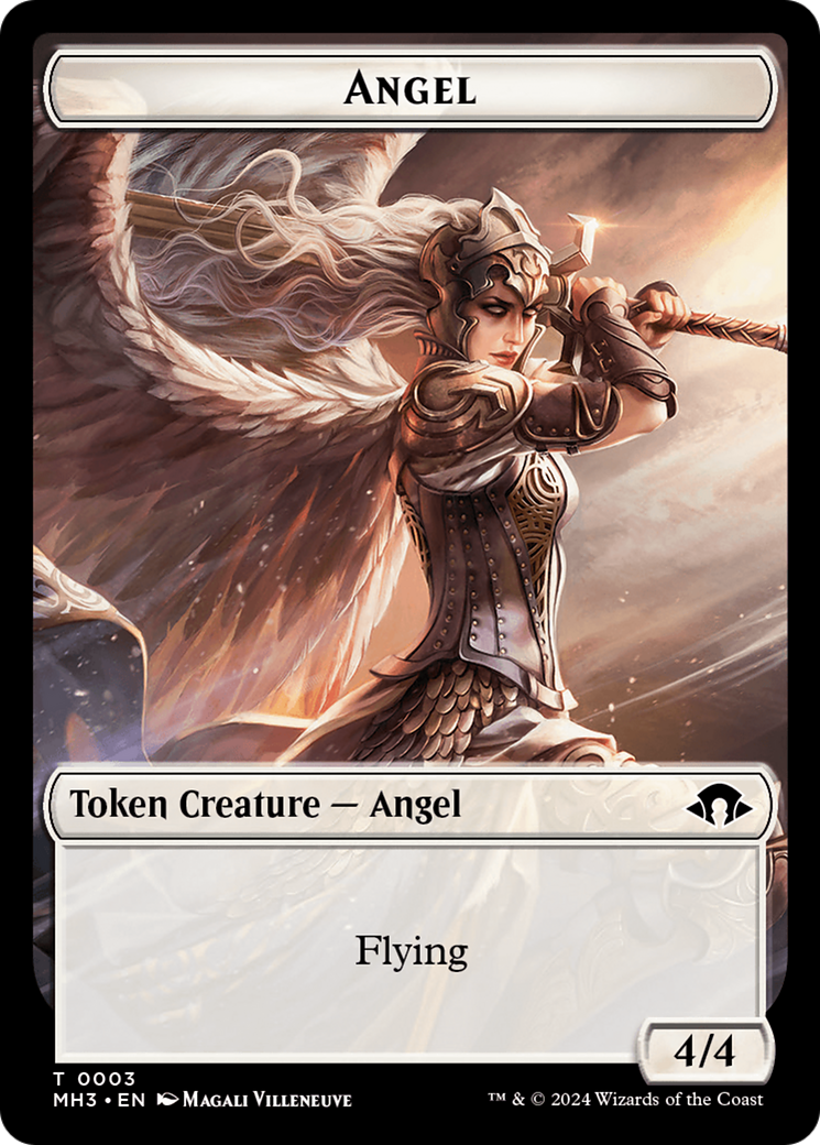 Angel Token [Modern Horizons 3 Tokens] | Deep Dive Games St. Marys