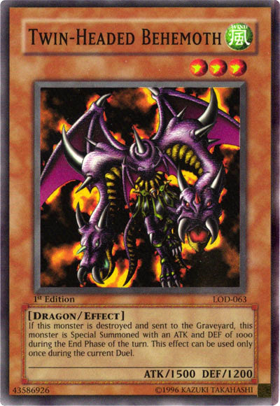 Twin-Headed Behemoth [LOD-063] Super Rare | Deep Dive Games St. Marys