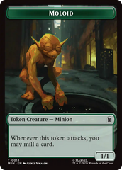 Wall // Moloid Double-Sided Token [Marvel Super Heroes Tokens] | Deep Dive Games St. Marys