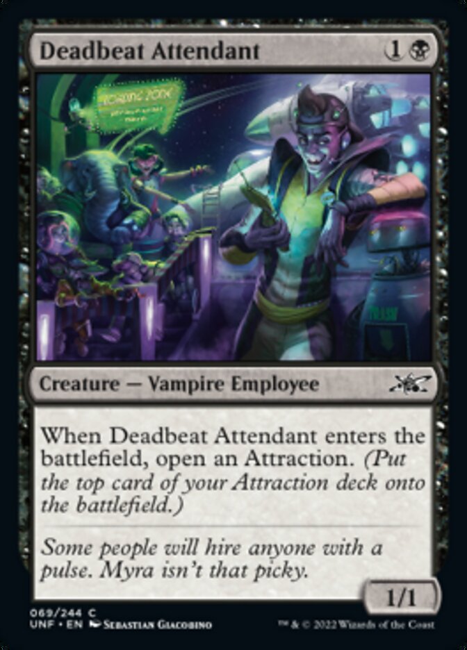 Deadbeat Attendant [Unfinity] | Deep Dive Games St. Marys
