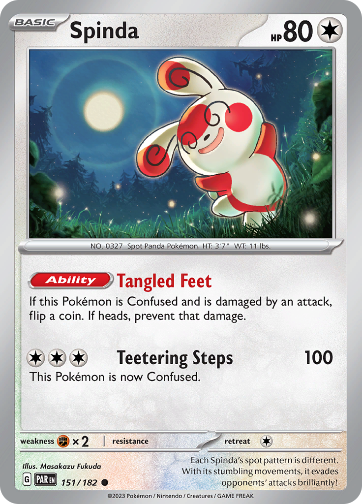 Spinda (151/182) [Scarlet & Violet: Paradox Rift] | Deep Dive Games St. Marys