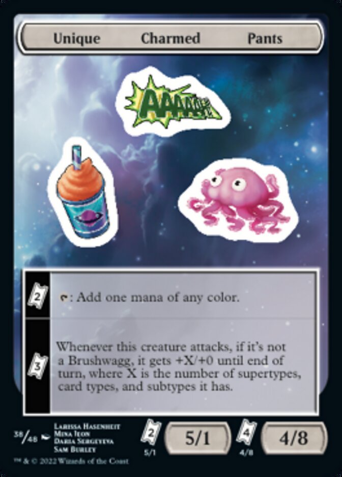 Unique Charmed Pants [Unfinity Stickers] | Deep Dive Games St. Marys