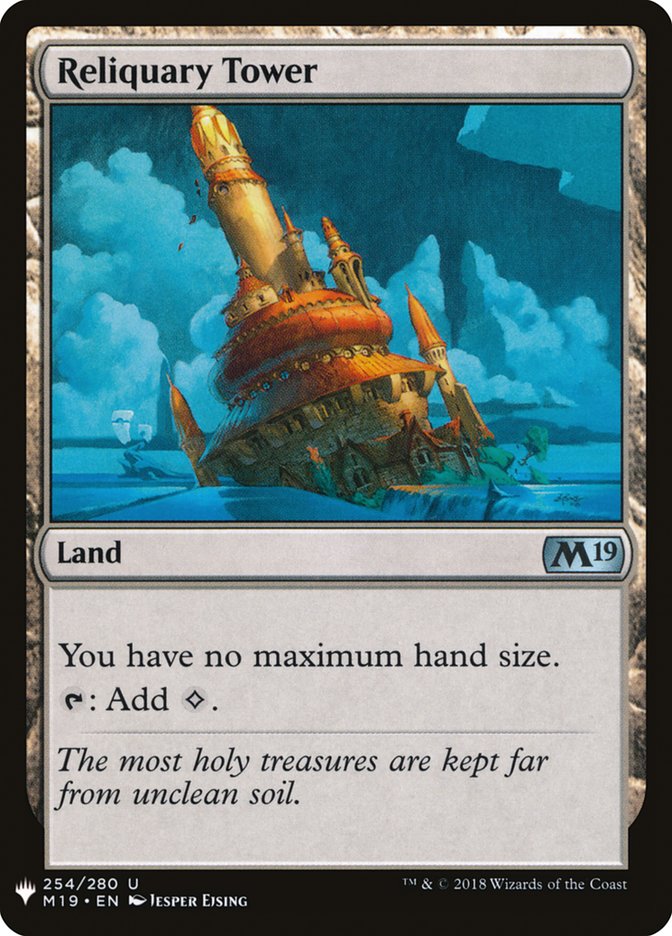 Reliquary Tower [Mystery Booster] | Deep Dive Games St. Marys