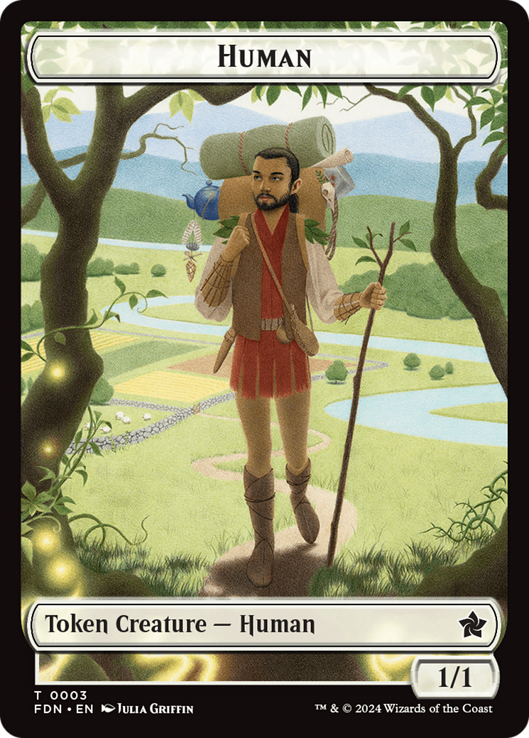 Copy // Human Double-Sided Token [Foundations Tokens] | Deep Dive Games St. Marys