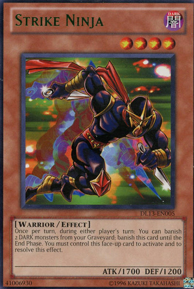 Strike Ninja (Green) [DL13-EN005] Rare | Deep Dive Games St. Marys
