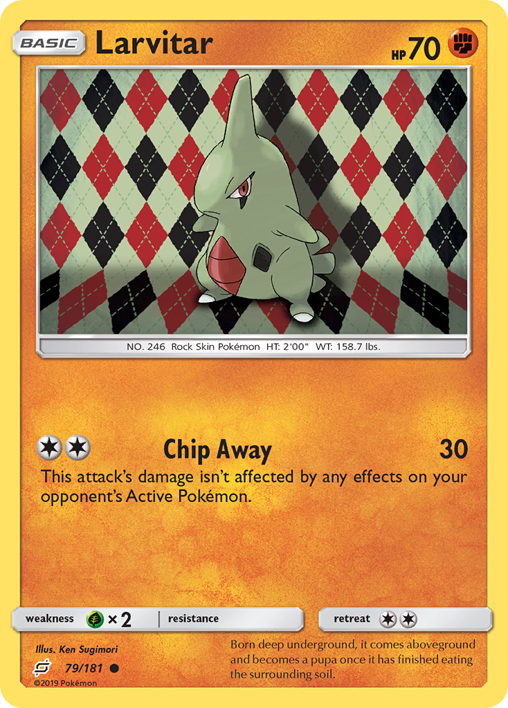 Larvitar (79/181) [Sun & Moon: Team Up] | Deep Dive Games St. Marys