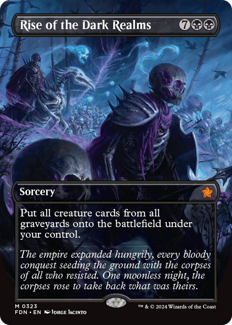 Rise of the Dark Realms (Borderless) [Foundations] | Deep Dive Games St. Marys