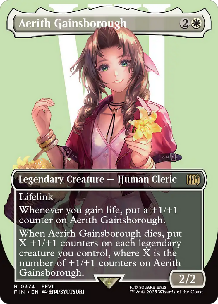 Aerith Gainsborough (Borderless) [FINAL FANTASY] | Deep Dive Games St. Marys