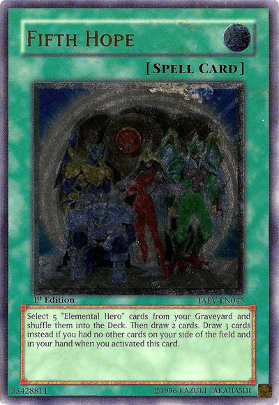 Fifth Hope [TAEV-EN045] Ultimate Rare | Deep Dive Games St. Marys