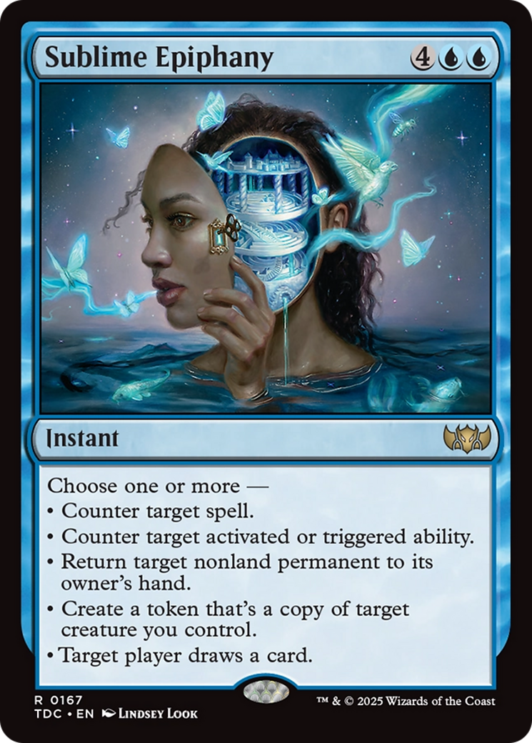 Sublime Epiphany [Tarkir: Dragonstorm Commander] | Deep Dive Games St. Marys