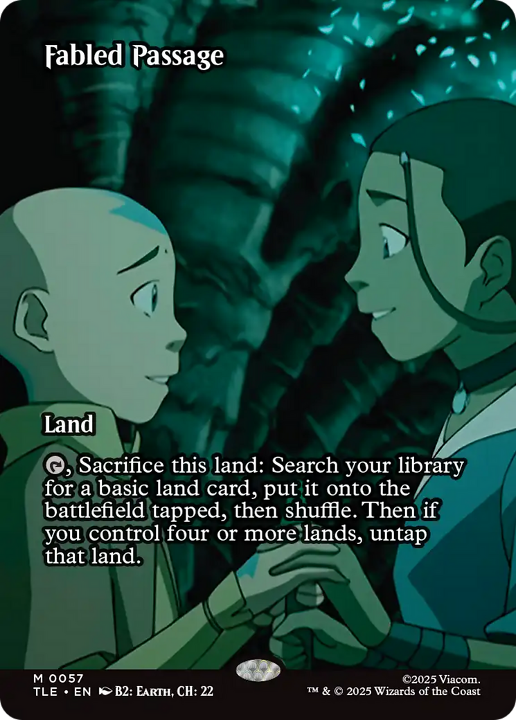 Fabled Passage (Borderless) [Avatar: The Last Airbender: Eternal-Legal] | Deep Dive Games St. Marys