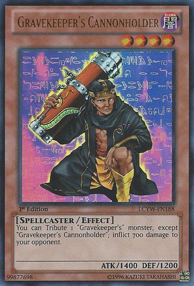 Gravekeeper's Cannonholder [LCYW-EN188] Ultra Rare | Deep Dive Games St. Marys