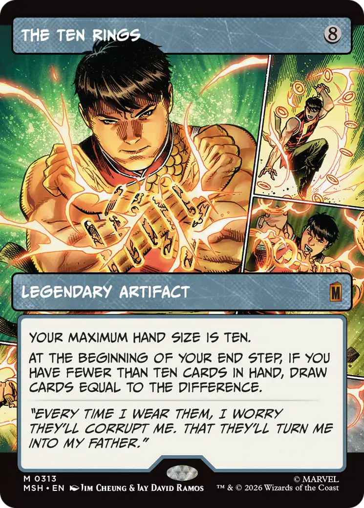 The Ten Rings (Borderless) [Marvel Super Heroes] | Deep Dive Games St. Marys