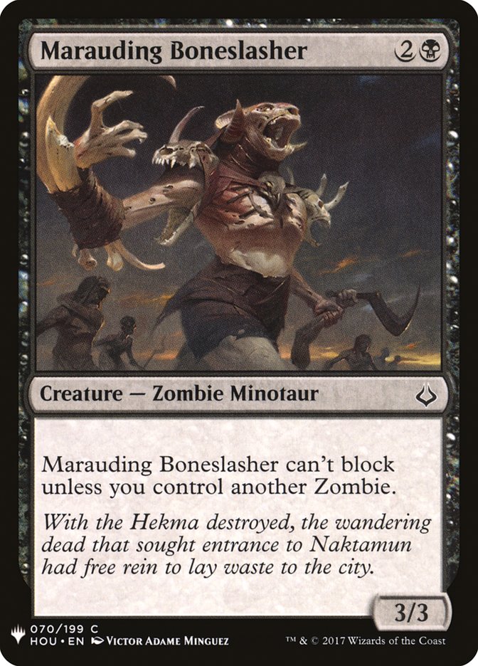 Marauding Boneslasher [Mystery Booster] | Deep Dive Games St. Marys